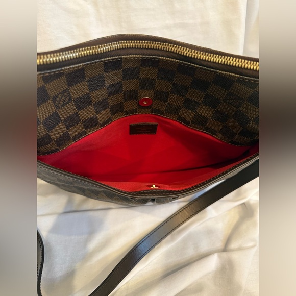 Like New, Louis Vuitton Damier Ebene PM Shoulder/Crossbody Bag - Picture 11 of 16